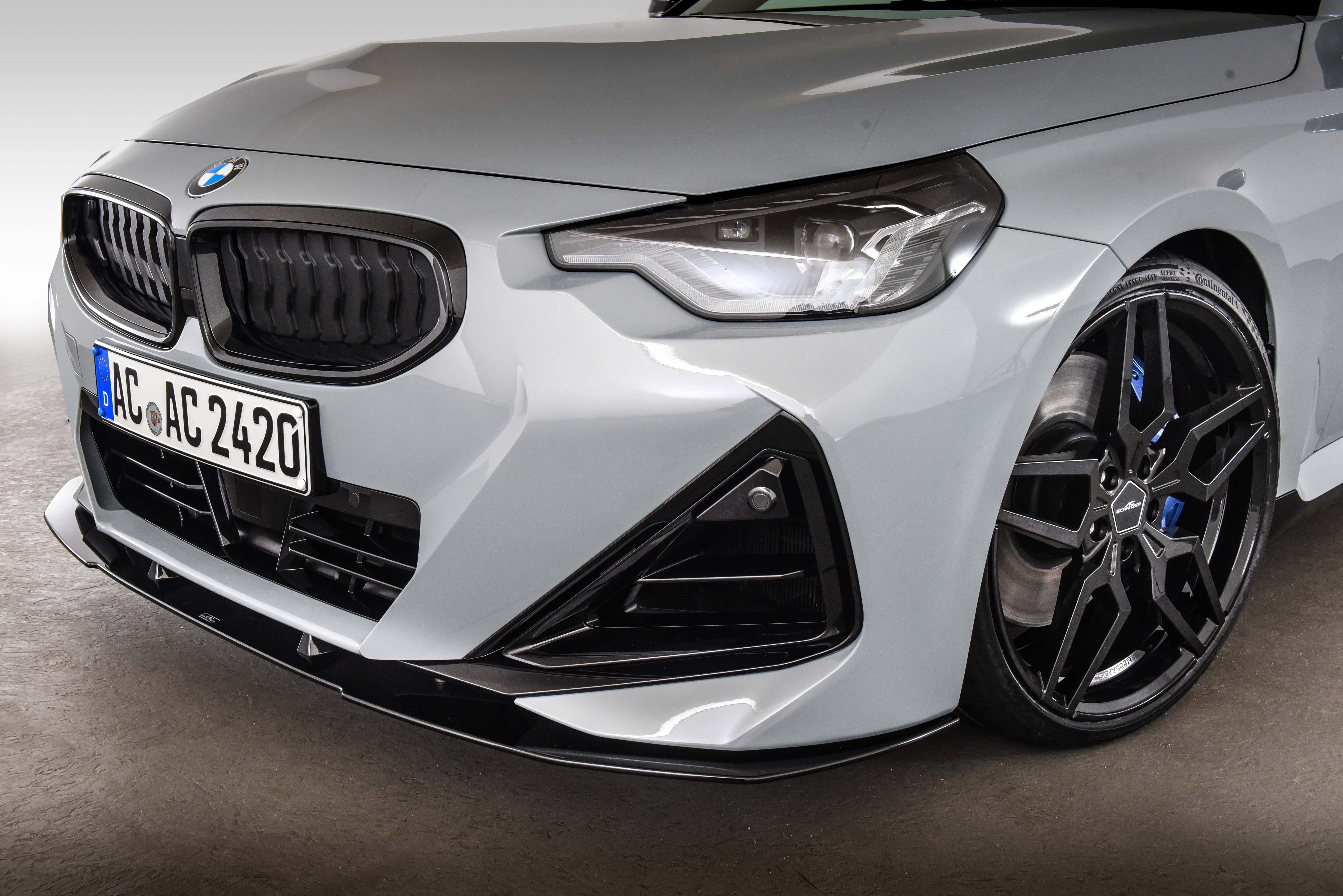AC Schnitzer front splitter for BMW 2 series G42 Coupé with M aerodynamics package
