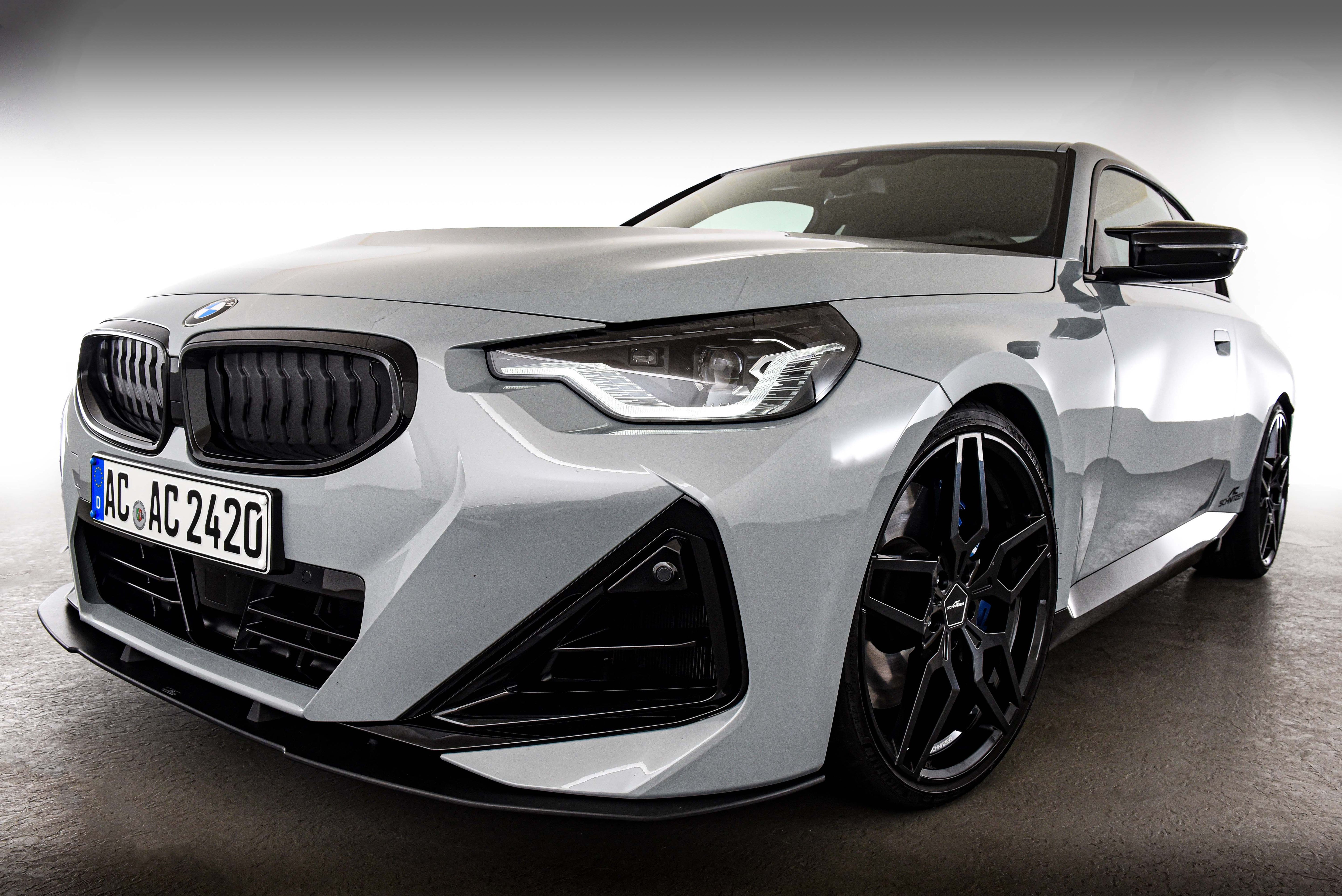 AC Schnitzer front splitter for BMW 2 series G42 Coupé with M aerodynamics package
