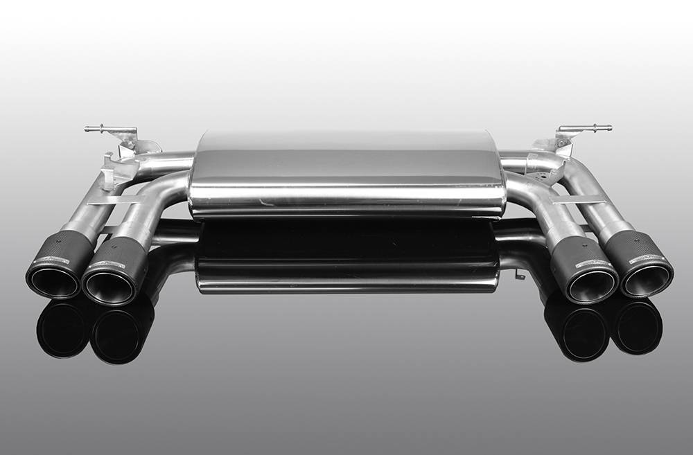 Dual sports rear silencer "Carbon Sport" X5M F85