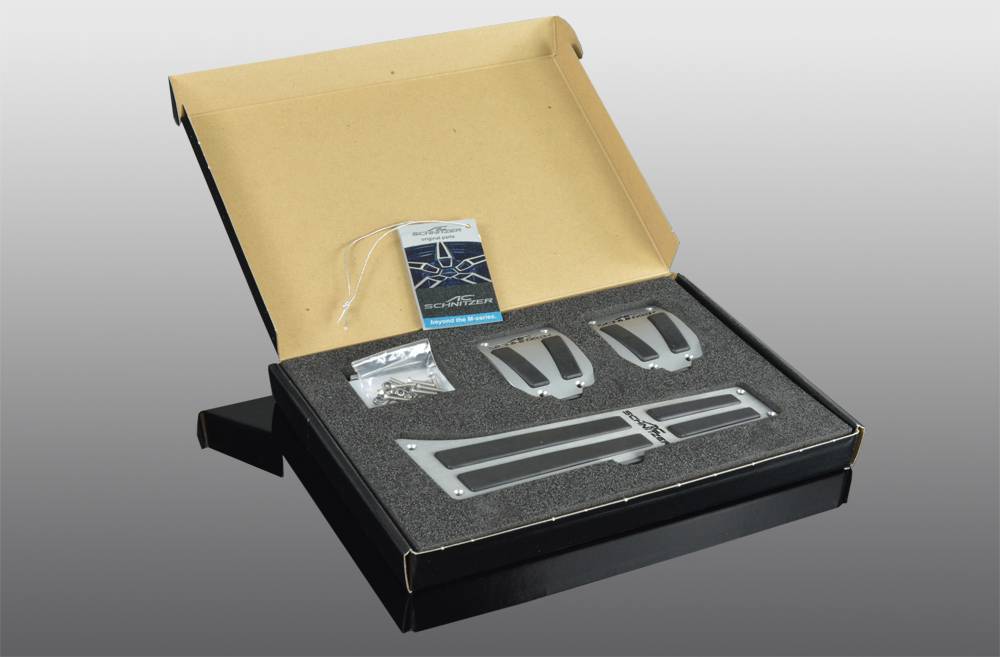 Aluminium pedal set for manual transmisson