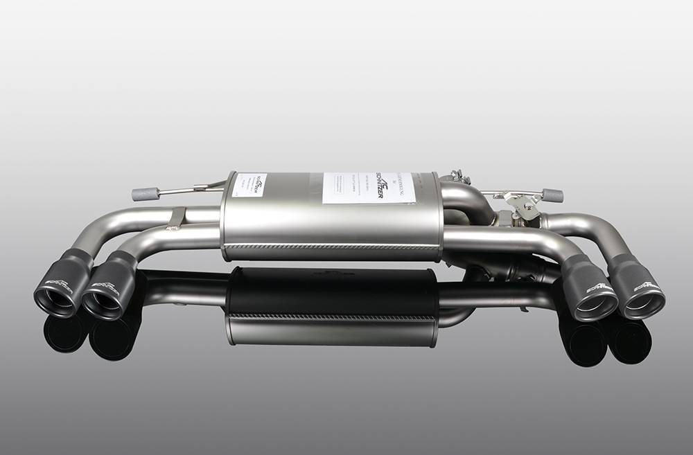 AC Schnitzer rear silencer (sport black) for 430i / 430i x-drive