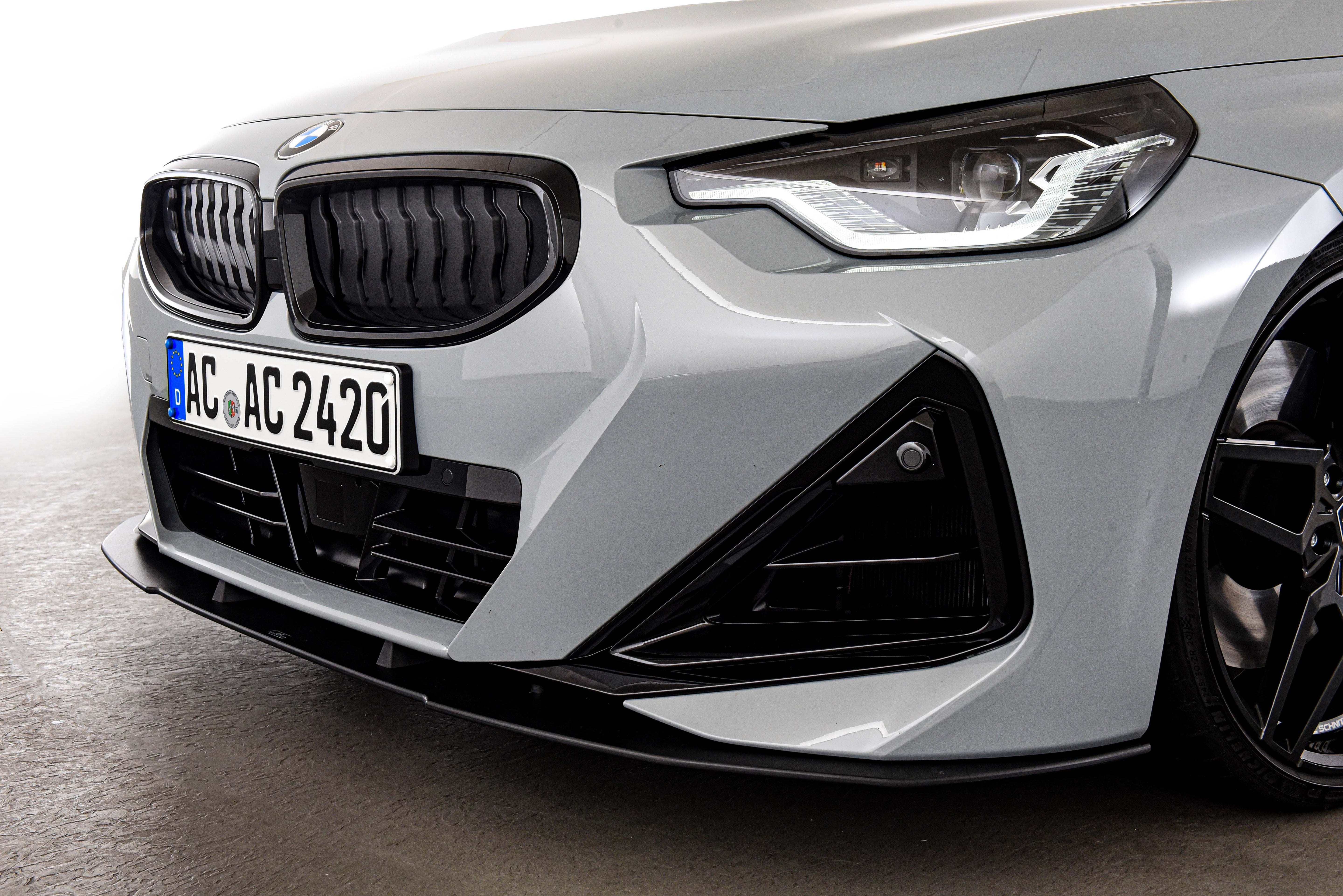 AC Schnitzer front splitter for BMW 2 series G42 Coupé with M aerodynamics package