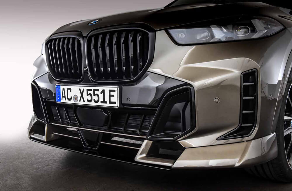 AC Schnitzer front splitter set for BMW X5 G05 LCI