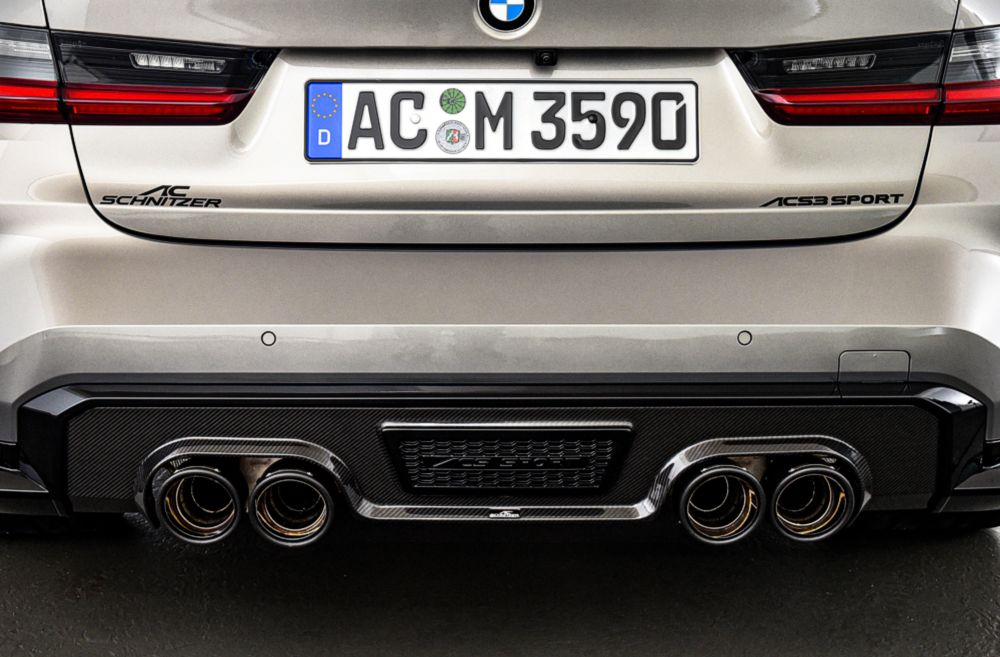 Rear diffuser (carbon) BMW M4 G82/83