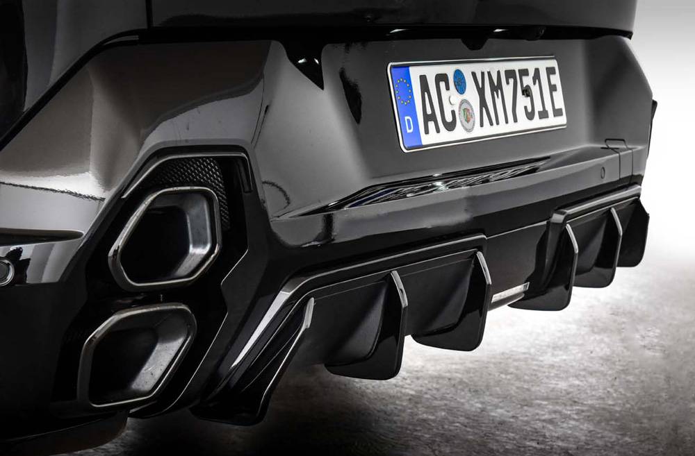 Fins to Rear diffuser