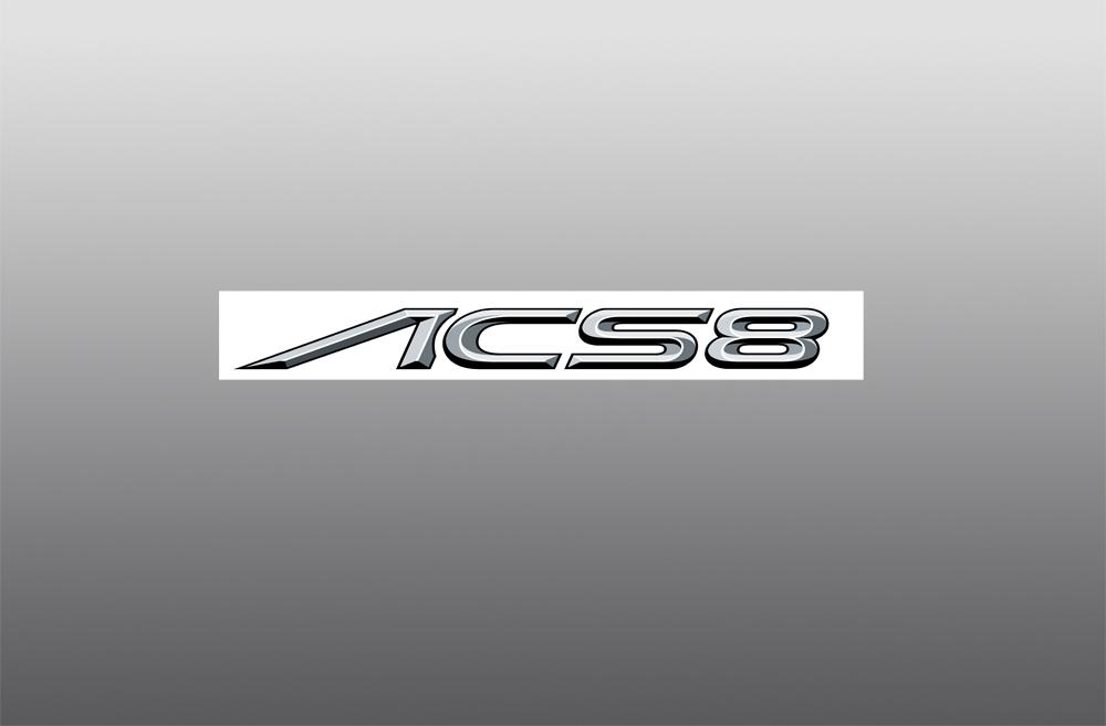 AC Schnitzer type designation emblem ACS8