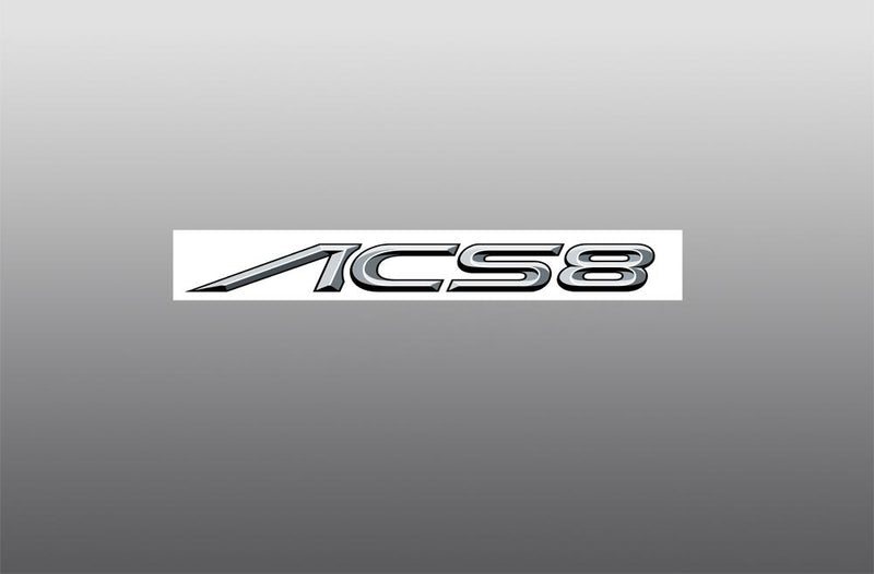 AC Schnitzer type designation emblem ACS8