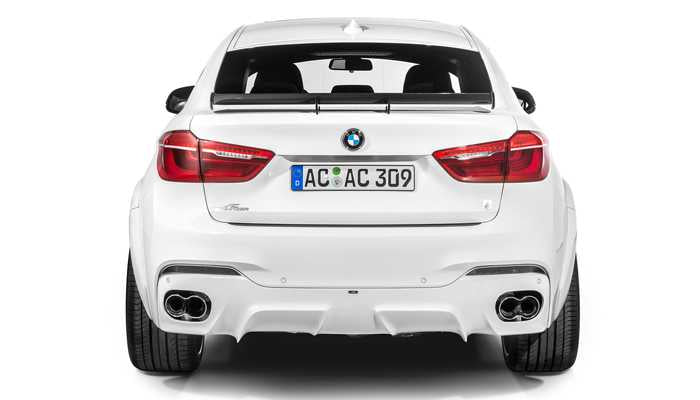"Racing" bak vinge, karbon X6M F86