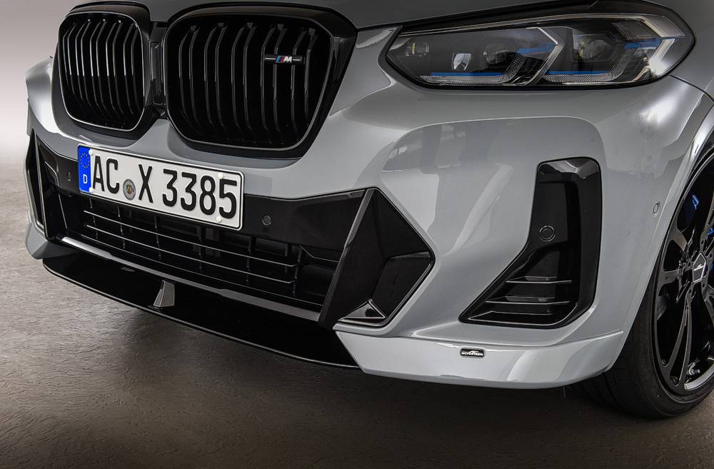 Frontspoiler elements for BMW iX3