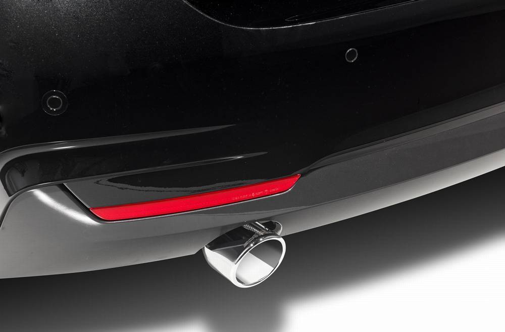 Exhaust tailpipe "Sport" double flow for M235i, M235i xDrive